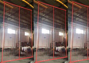 China Anti Theft Temporary Fence Panel Easily Assembled Cement Feet Construction Fence factory