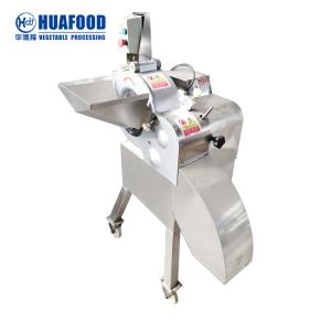 China Low Price Electric Vegetable Potato Slicer Shredder Cutting Machine Cassava Chips Vegetable Dicing Cubes Cutter Chopper Machine factory