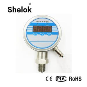 China Electric contact 4-20ma intelligent pressure controller digital air water pressure switch factory