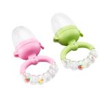 Baby Food Feeder, Cover Newborn with Meshes Sizes for Baby Food Spoon