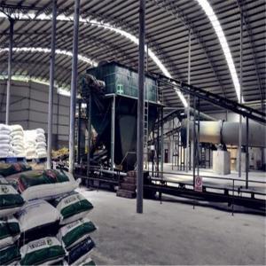 China NPK Compound Fertilizer Production 4.35T Cement Plant Equipments factory