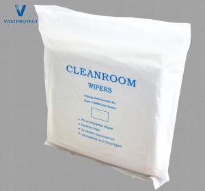 China Polyester Microfiber Cleanroom Wipers 100% Lint Free for SMT Production Line VPT801 factory