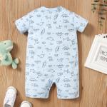 2023 Summer In Stock 100% Cotton Baby Jumpsuit Factory Reasonable Price Baby