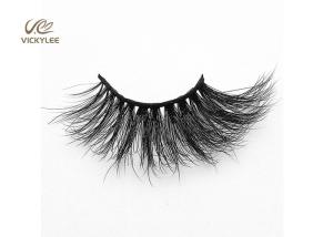 China Customized Natural Black 20MM 5D Volume Lashes factory