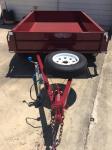Heavy Duty Industrial 10x5 Tandem Box Trailer 2000KG Wtih Rolled C / Plate Floor