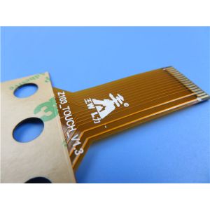 Flexible PCB Circuit Board With 3M Tape for Keypad