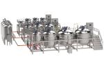 Viscosity Products Dispersing Homogenizer Mixer Machine With 0-1440rpm Dispese