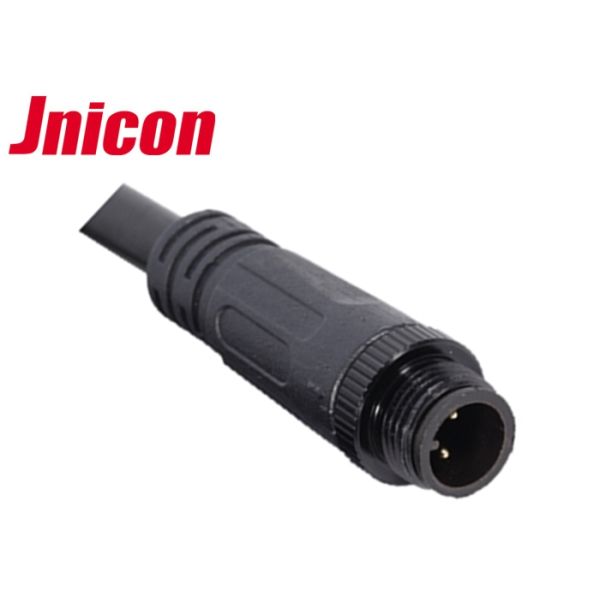 2 Pin Waterproof Male Female Connector , IP68 Circular Plastic Connectors For Lighting