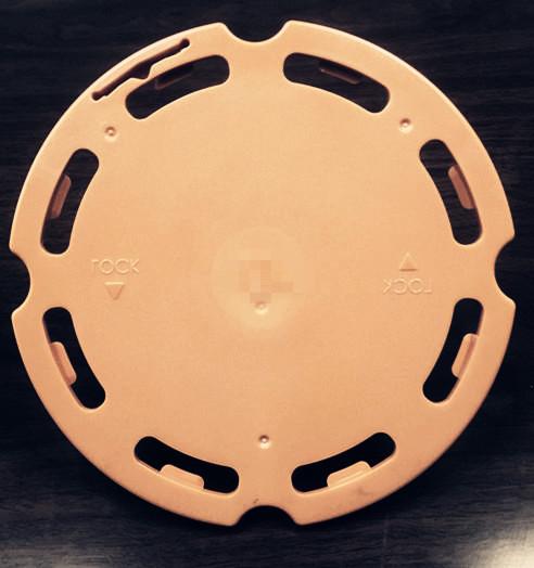 PEEK PPSU Top Cover Plastic Mould Parts Electric Appliance With High Temperature