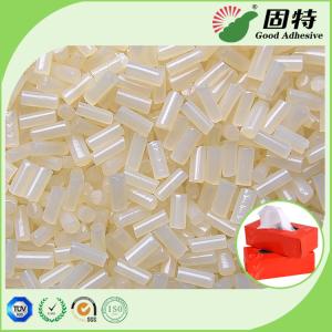 China Tissue box Sealing White Hot Melt Adhesive Pellets Ethylene Vinyl Acetate Copolymer factory