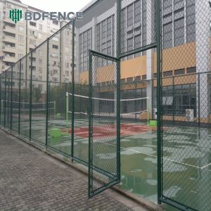 Gated Chain Link Fence Access