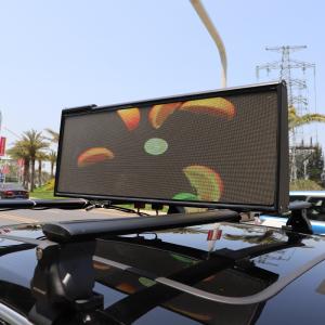 China Outdoor P2.5 P3.33 LED Taxi Sign Screens Wifi USB 3G 4G Control factory