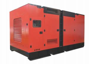 China Red 250kw-520kw Customized Cummins Generator Set with Deep Sea Control Panel Design factory