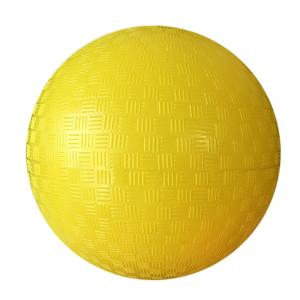 China 8.5&quot; PVC Yellow Inflatable Playground Ball Antiburst Ecofriendly factory
