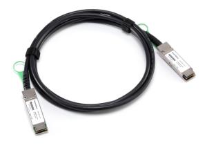 China 40 Gigabit Ethernet QSFP + passive copper cable assembly , 1m length factory