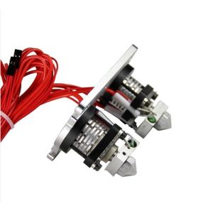 Reprap 3D Printer Diy Kit Hotend V2.0 Extruder with Dual Head Nozzle