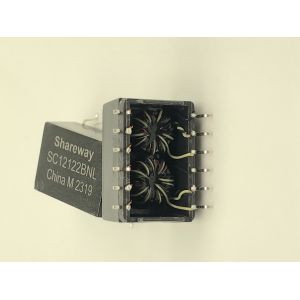 Shareway High Voltage 10/100M base-T Ethernet Lan transformer SC12122BNL cross