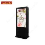 75inch Outdoor High Brightness Free Standing Advertising LCD Digital Signage for