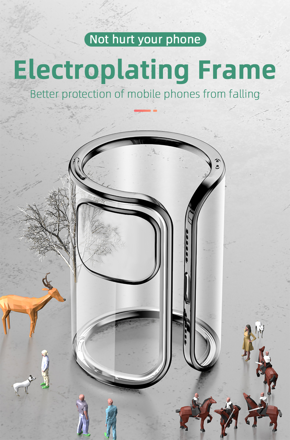 Anti Falling TPU Mobile Phone Cases Multi Color Shockproof For 12 Series Phone
