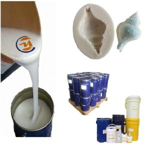 China Low Viscosity White 5 Shore A Condensation Cure Silicone Tin Based for Crafts Mold Making factory