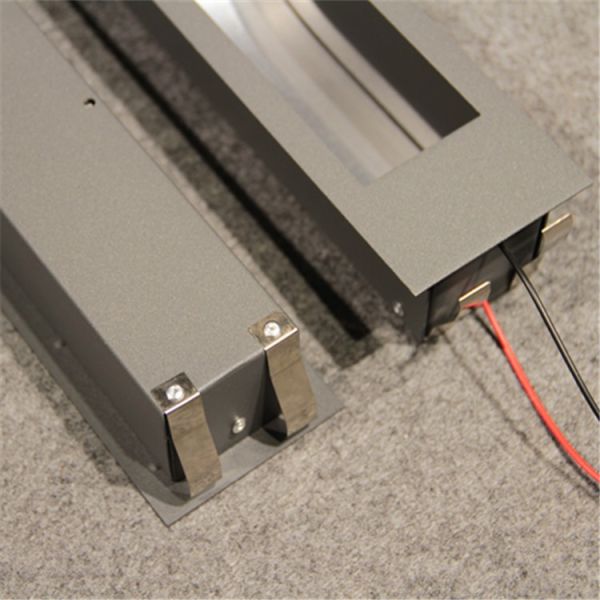 wall recessed wall light/corner light 3w with frosted reflector