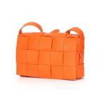 Real Leather Crochet Bags for Lady Designer Shoulder Bags Cowhide Handbag