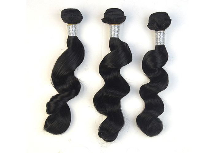 Unprocessed Virgin Peruvian Hair Extensions Natural Wave Virgin Human Hair