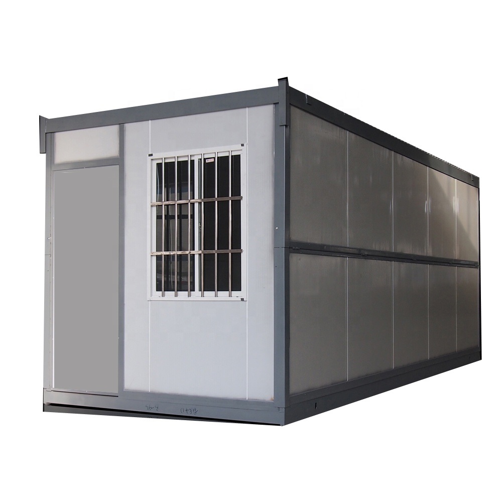 Folding Container House Supply Home 20ft Office PVC Sliding Window for Hotel Stay Needs