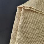 Fireproof Woven Kevlar Fabric Chemical Resistant 3000D 400g High Strength