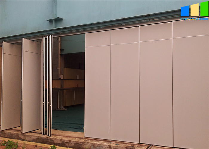 Aluminium Movable Partition Walls Sliding Folding Active Sound Isolation Wall