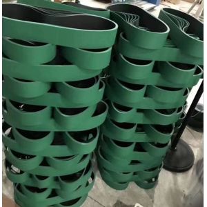 Lathes Rubber Flat Power Drive Belts Automatic Abrasion Resistant