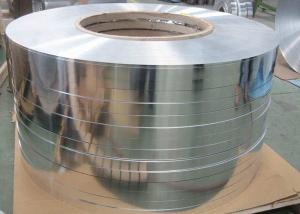 China Thickness 0.05 - 0.6mm Hot Rolling Aluminium Strip / Tape For Cable Transformer factory