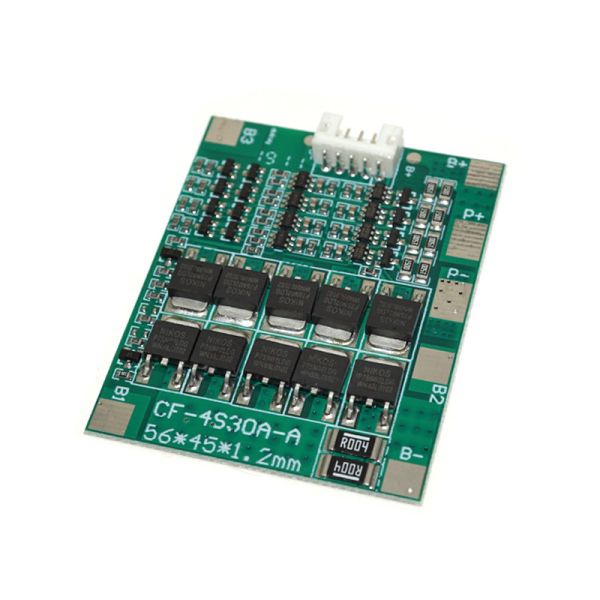 China 4 Strings Arduino Sensor Module 30A 18650 Charger Protection Board Lithium Battery Protection factory