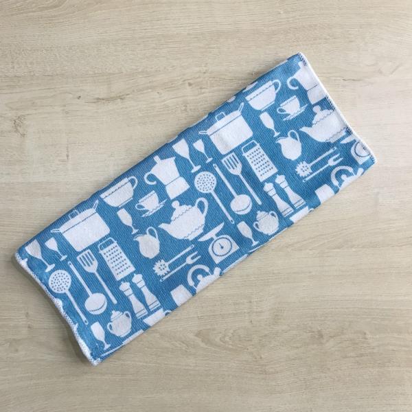 Hot saled export 100% polyester kitchen single side printed microfiber big size