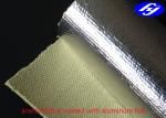 Acid / Alkali Resistance Aramid Fiber Fabric Aluminum Foil Coated Fiberglass