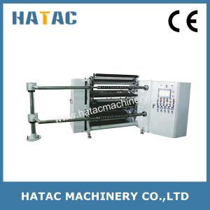 China Automatic Art Paper Slitting Machinery,High Speed Trade Mark Slitter Rewinder,Kraft Paper Slitting Machinery factory