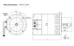 DC Motor (168ZYT53, 24V 1500W 1300RPM)
