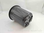 Series 7 Black plastic plant pot BN190