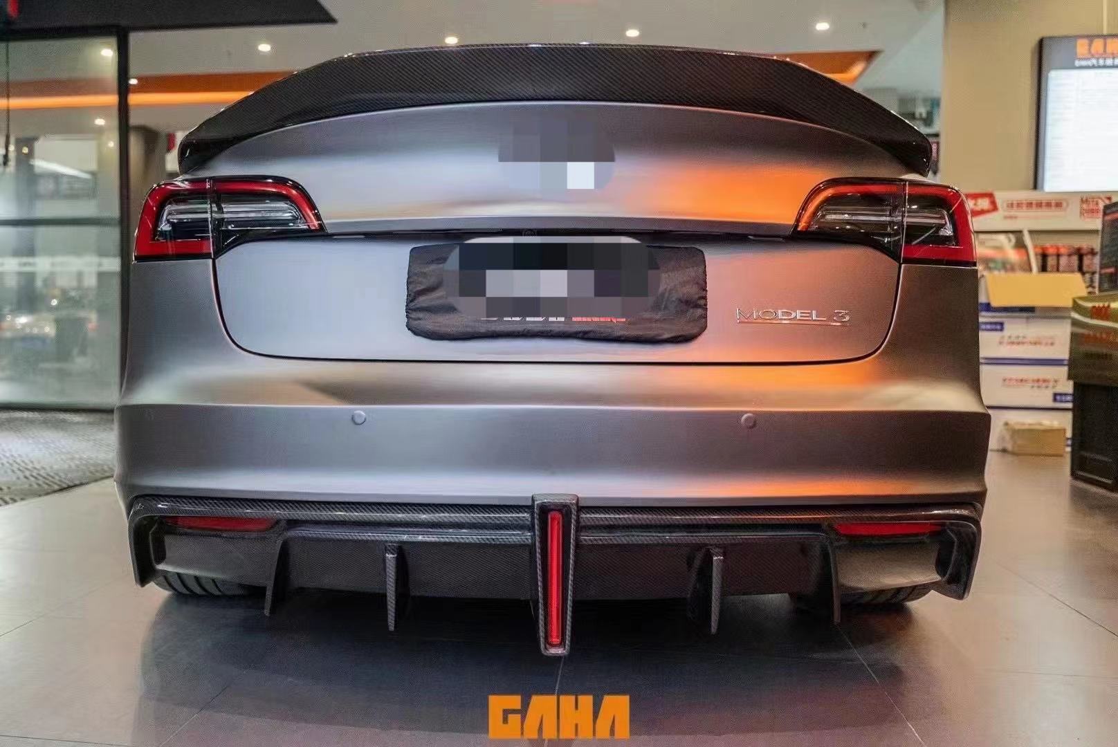 Selling MODEL 3 Body Kit Upgrade for the Tesla Model 3 With Robot-style Front and Rear Bumper Spoilers