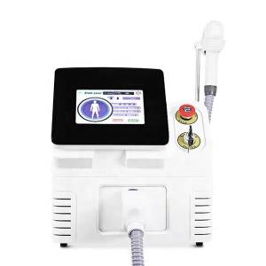 China Portable Painless 808nm Diode Laser Hair Machine And Skin Rejuvenation Device factory