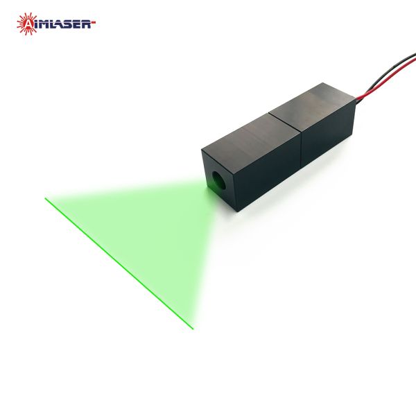 520nm 50mW Powell Lens Uniform Line Laser Module For Machine Vision Laser 3D