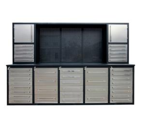China Powder Coat Steel Finish Cold Rolled Steel Workbench for Professional in Garage Storage factory