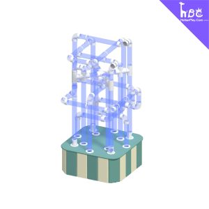 100-Piece Lightweight Plastic Ocean Balls for Indoor Playgrounds