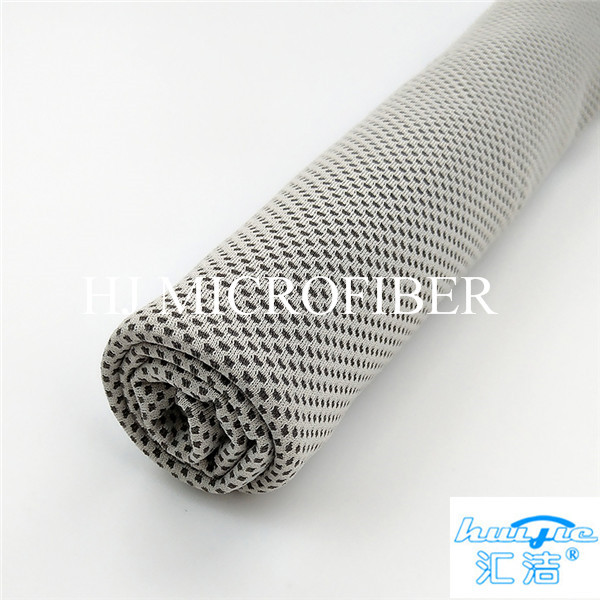 Customized Microfiber Cleaning Cloth Towel Grey Color Square Shape Bath Beach Towel 40*60cm