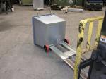 350kg Low Profile Dump Hopper Forklift Attachment Metal Self Dumping Hoppers