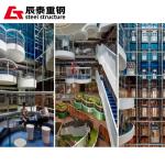 Spacious Well Ventilated Prefabricated Steel Structure Constructed School For
