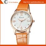 KM10 Fashion Jewelry Wholesale Stainless Steel Watch Genuine Leather Watch Woman