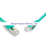 Rj45 Twisted Pair Copper CAT5E Shielded Cable LSZH Oxygen Free