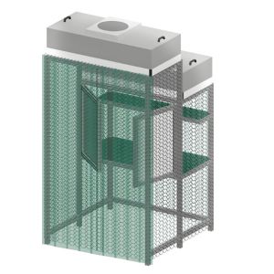 China Factory Supplied Stainless Steel Clean Room Booth For Non-Porous Surfaces And Personnel Protection In Biotechnology Manufacturing Plant on sale