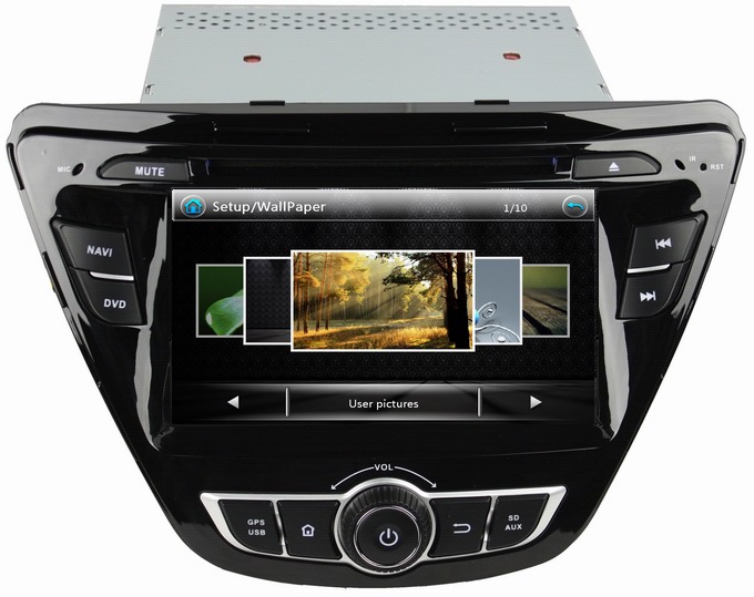 Ouchuangbo Car Multimedia Kit for Hyundai Elantra 2014 DVD Radio iPod USB OCB-7057A